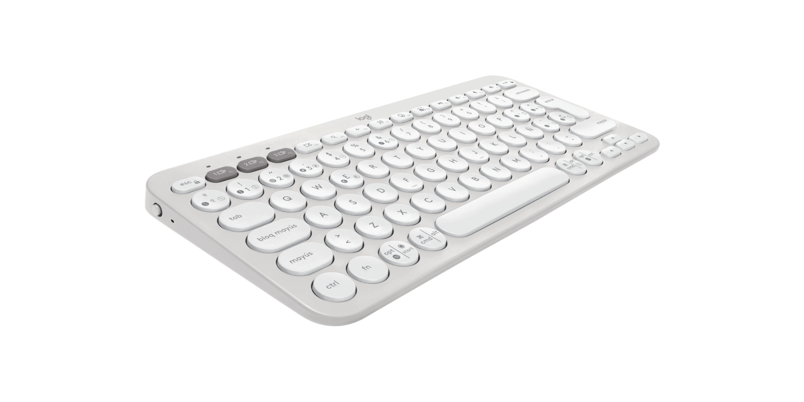 Logitech Pebble Keys 2 K380s - Blanco