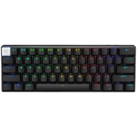 Teclado Logitech G Pro X60 Blac 60 Rgb Bt 2.4Ghz USB 2.0 Estuche