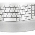 Teclado Inalambrico Logitech Wave Keys/Bluetooth/Logi Bolt/Ergonomico/Color Blanco, 920-012279