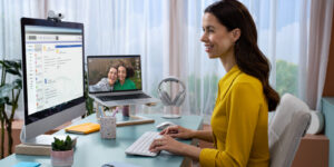 KIT TECLADO Y MOUSE INALAMBRICO LOGITECH SIGNATURE SLIM COMBO MK950, BLUETOOTH 5.1, RECEPTOR USB, ESPAÑOL, COLOR BLANCO, 920-012594