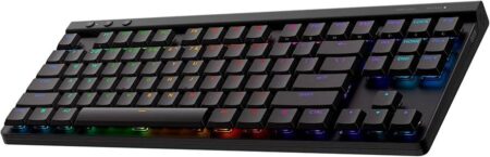 Teclado Logitech G G515 Tkl Black USB-A Rgb Teclas Ptb Keyctrl