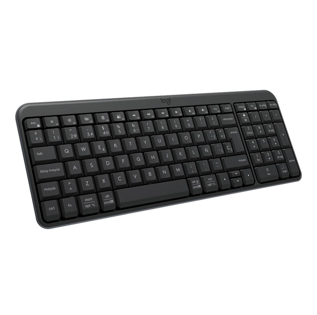 Teclado Inalambrico Logitech K250 Español/color Grafito/920-013445