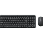 Kit Teclado Y Mouse Inalambrico Logitech Mk250 Compact/1000 Dpi/Bluetooth/Color Grafito/920-013513