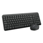 KIT TECLADO Y MOUSE INALAMBRICO LOGITECH MK250 COMPACT/1000 DPI/BLUETOOTH/COLOR GRAFITO/920-013513
