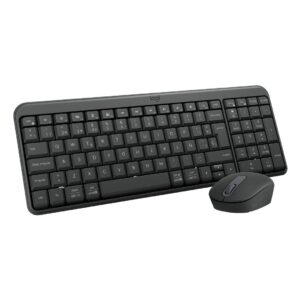 KIT TECLADO Y MOUSE INALAMBRICO LOGITECH MK250 COMPACT/1000 DPI/BLUETOOTH/COLOR GRAFITO/920-013513