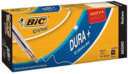 Bolígrafo Negro Dura + Bic 923995/939529 – Negro