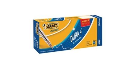 Bolígrafo Bic Mediano 923996/939748 M-250 Azul Dura + –