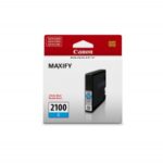 Cartucho De Tinta Canon Pgi-2100C Cian 1,000 Paginas