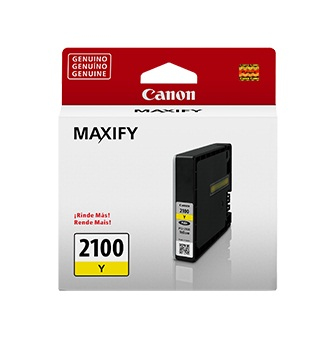 Cartucho De Tinta Canon Pgi-2100C Amarillo 1,000 Paginas
