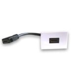 Inserto HDMI Brobotix 938917 - HDMI, Hembra/Hembra, Color Blanco