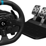 Control Gaming Logitech G923, Volante Y Pedal, Pc, Playstation, Alámbrico, Negro