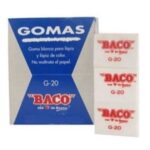 Goma G-20 94124. Goma Blanca Para Borrar - Elaborada Con Materiales De Pvc No Mancha Ni Rompe El Papel.