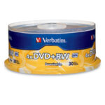 30 Piezas De Dvd+Rw Verbatim 4.7Gb 4X, 94834