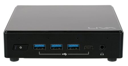 Mini Pc Ecs Liva Z3 – CPU Intel Celeron N5100, RAM DDR4 4Gb (Hasta 16Gb), ROM eMMC 128Gb (Hasta 1Tb), Conectividad 3 X USB, 1 X USB-C, 2 X Gigalan, 1 X HDMI