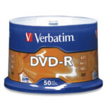 Dvd-R Verbatim Azo 4.7Gb/120Min 16X Tray Vl Spindle C/50, 95101