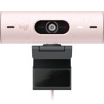 WEBCAM LOGITECH BRIO 500 ROSA 1080P , MICROFONO, USB-C, 960-001418