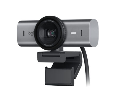 Camara Web Logitech Mx Brio Pro 700 Graphite 4K USB-C Rightlight 5