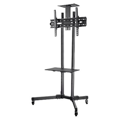 Brobotix Soporte De Piso Móvil, Para Pantalla 32″ A 70″, Soporta Hasta 50 Kg, Carrito