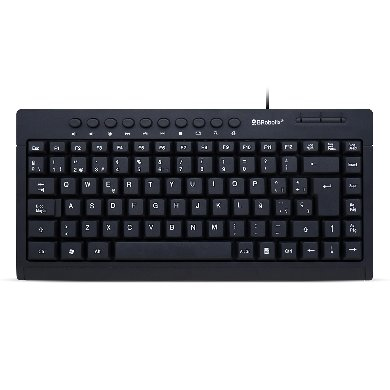 Teclado USB Mini Multimedia Bro Botix Negro