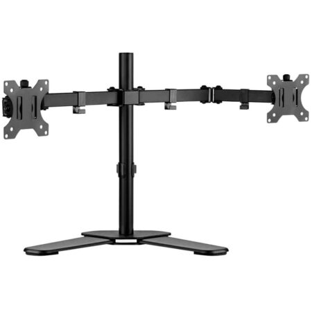 Soporte Para Monitor LCD – De 2 Brazos, De 13 A 32 Pulgadas, Sobre Escritorio, Resistencia 8 Kg C/U, Brobotix 963203