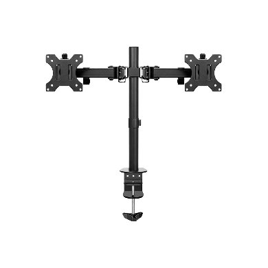 Soporte Para Monitor LCD – De 2 Brazos, De 13 A 32 Pulgadas, P/Montaje Escritorio, Resistencia 8 Kg C/U, Brobotix 963210