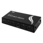 Multiplexor Manual HDMI De 5 Dispositivos A 1 Tv - C/Control Remoto 963684 Brobotix