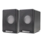 Bocina Alambrica - Stereo, USB + 3.5 Mm, C/Control De Volumen, Antideslizante, De Escritorio, P/Pc/Laptop, Negro Brobotix 963937