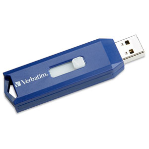Memoria USB 2.0 16Gb Verbatim Flash Drive 97275 Color Azul
