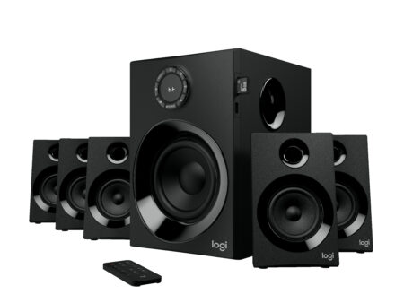 Bocinas Logitech Z607 5.1-80W Negro, 980-001315