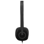 Headset Pc-Stereo Headset H151 Black Analog-N/A-Amr-403-With One P