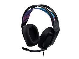 Diadema Logitech Gaming G335 Black Alambrica