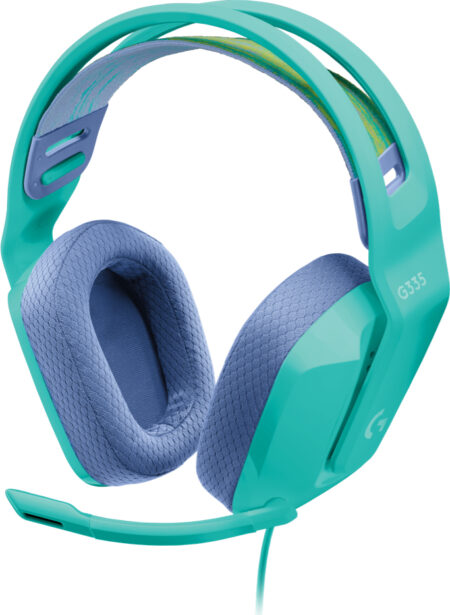 Diadema Logitech Gaming G335 Mint Alambrica