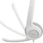 Diadema Audifono C/Microfono Logitech H390 Alambrico Blanco USB, 981-001285