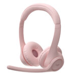 Diadema Audifono C/Microfono Inalambrico Logitech Zone 300/Bluetooth/USB-C/Color Rosa/981-001411