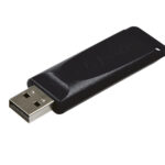 MEMORIA USB 2.0 32GB VERBATIM SLIDER 98697 COLOR NEGRO