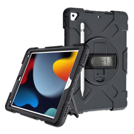 Funda De Uso Rudo Ipad 10.2 Pulg 8va 9na Generacion
