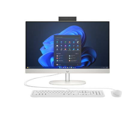 AIO HP 240 G10 23.8″ Ci3-N300/8Gb/512Gb SSD/Win 11 Home/Color Negro/9E3B7La