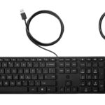 HP Mouse y teclado de escritorio 320MK con cable