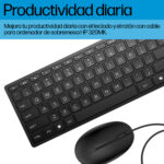 HP Mouse y teclado de escritorio 320MK con cable
