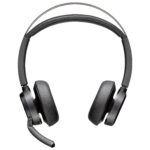 HP Poly Voyager Focus 2, Bluetooth Para Moviles Y Computadora, Con Cable USB-C/A