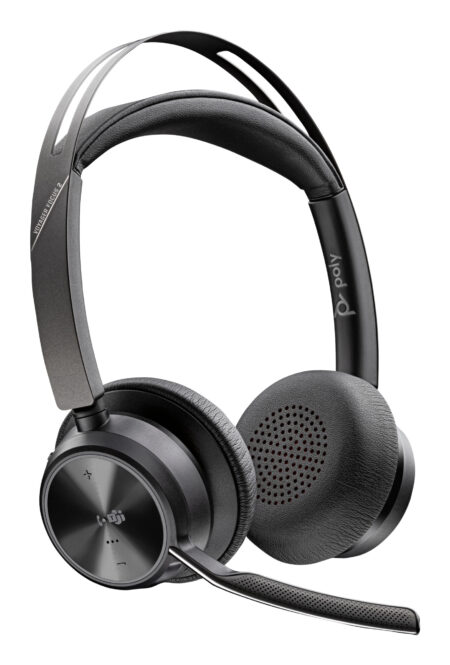 Diadema Audifonos C/Microfono Alambricos Poly Voyager Focus 2/USB-C/A/Soporte De Carga/9T9J6Aa