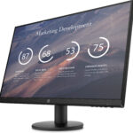 HP P27v G4 monitor de computadora 68.6 cm (27″) 1920 x 1080 Pixeles Full HD LCD Negro