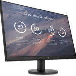 HP P27v G4 monitor de computadora 68.6 cm (27″) 1920 x 1080 Pixeles Full HD LCD Negro