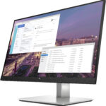 HP E-Series E23 G4 monitor de computadora 58.4 cm (23″) 1920 x 1080 Pixeles Full HD LCD Negro, Plata