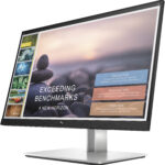 HP E-Series E24t G4 monitor de computadora 60.5 cm (23.8″) 1920 x 1080 Pixeles Full HD LCD Pantalla táctil Negro, Plata