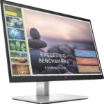 HP E-Series E24t G4 monitor de computadora 60.5 cm (23.8″) 1920 x 1080 Pixeles Full HD LCD Pantalla táctil Negro, Plata