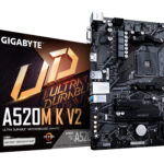 MB GIGABYTE A520M K V2 SOCKET-AM4/HDMI/2XDDR4/64GB/MICROATX/SATA/AMD/USB