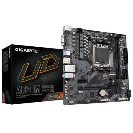 MB GIGABYTE A620M S2H SOCKET AM5/DDR5/HDMI/DP/D-SUB/SATA/MICRO ATX