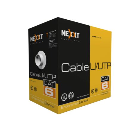 Bobina Cable Utp Cat6 Nexxt 305 Metros, Color Azul, Ab356Nxt02
