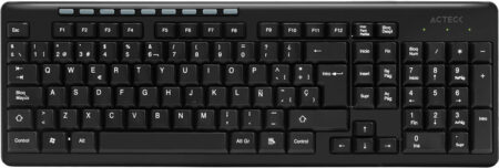 Teclado Inalambrico Acteck AC-913973 Negro